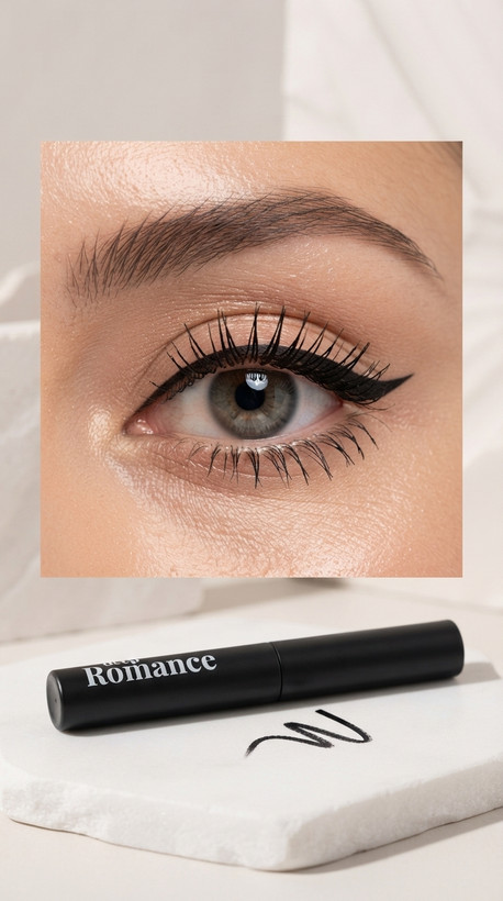 خط چشم مویی رنگ: مشکی کاربنیDeep Romance Eyeliner
