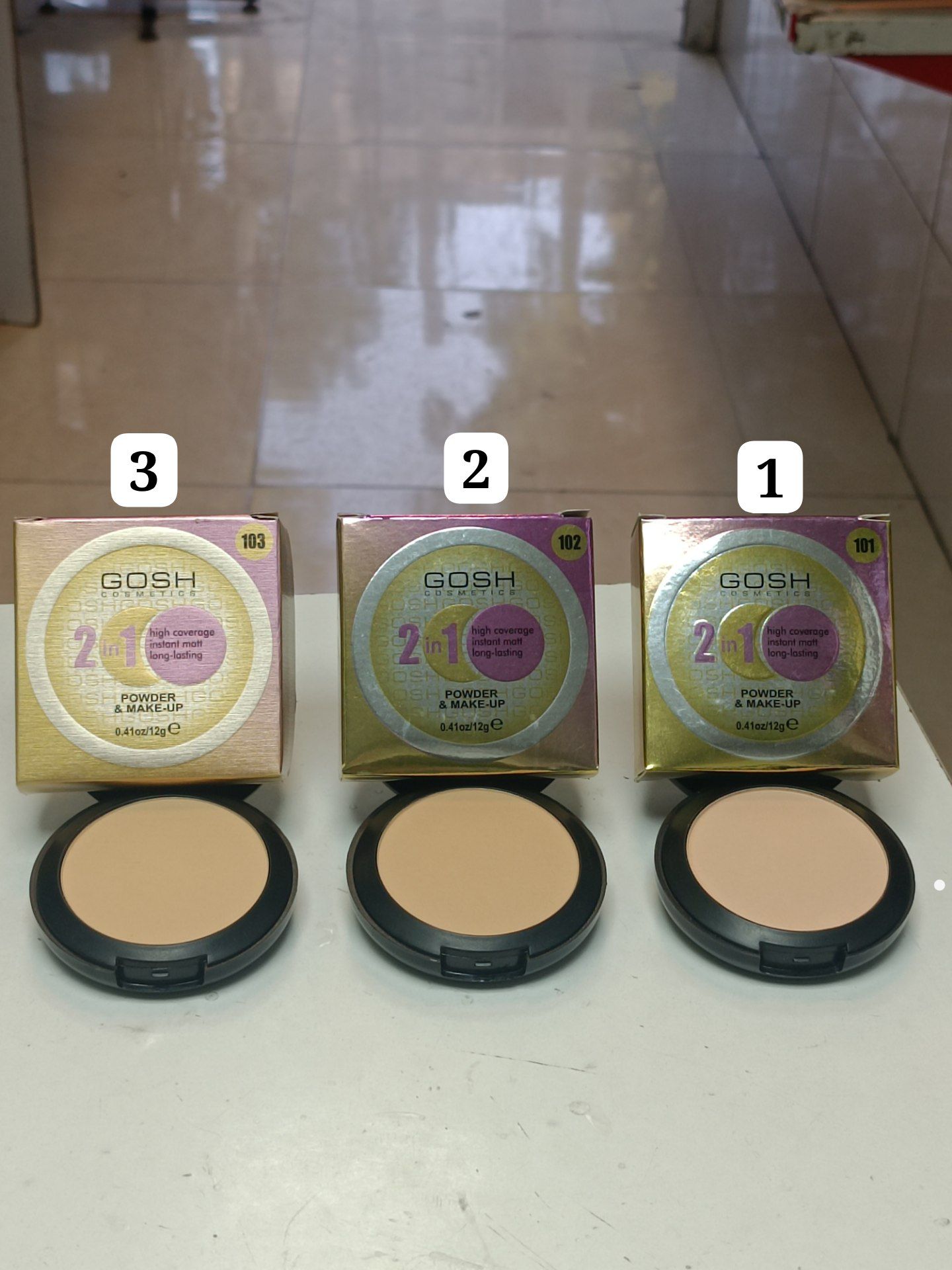 پودر فشرده گاش | GOSH Pressed Powder Compact
